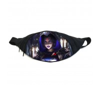 Поясная сумка бананка Юные титаны Teen titans (TT -04) Gear Bag черная