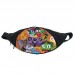 Поясная сумка бананка Юные титаны Teen titans (TT -012) Gear Bag черная