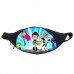 Поясная сумка бананка Юные титаны Teen titans (TT -015) Gear Bag черная