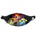 Поясная сумка бананка Суперкрошки Powerpuff Girls (PG-03) Gear Bag черная