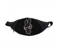 Поясная сумка бананка Суперкрошки Powerpuff Girls (PG-08) Gear Bag черная