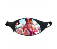 Поясная сумка бананка Суперкрошки Powerpuff Girls (PG-018) Gear Bag черная