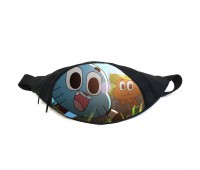 Поясная сумка бананка Удивительный мир Гамбола (GB-G 011) Gear Bag черная