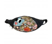 Поясная сумка бананка Удивительный мир Гамбола (GB-G 015) Gear Bag черная