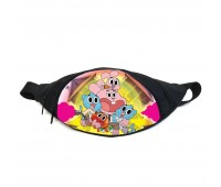 Поясная сумка бананка Удивительный мир Гамбола (GB-G 019) Gear Bag черная