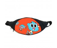 Поясная сумка бананка Удивительный мир Гамбола (GB-G 021) Gear Bag черная