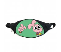Поясная сумка бананка Удивительный мир Гамбола (GB-G 022) Gear Bag черная