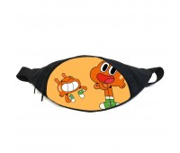 Поясная сумка бананка Удивительный мир Гамбола (GB-G 023) Gear Bag черная