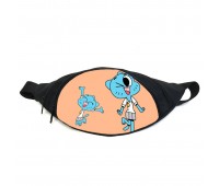 Поясная сумка бананка Удивительный мир Гамбола (GB-G 029) Gear Bag черная