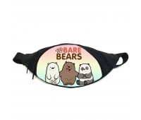 Поясная сумка бананка Вся правда о медведях (GB-WBB 05) Gear Bag черная Поясная сумка бананка Вся правда о медведях (GB-WBB 05) Gear Bag черная