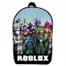 Рюкзак Роблокс Roblox детский (Gear bag mini R06) черный, 29 х 21 х 9 см
