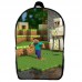 Рюкзак Майнкрафт Minecraft детский (Gear bag mini M013) черный, 29 х 21 х 9 см