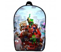 Рюкзак Майнкрафт Minecraft детский (Gear bag mini M018) черный, 29 х 21 х 9 см