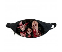 Поясная сумка бананка Отель Хазбин (GB-HH 02) Gear Bag черная
