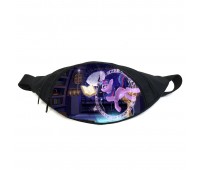 Поясная сумка бананка Мой маленький пони My little pony  (GB-MLP 05) Gear Bag черная