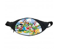 Поясная сумка бананка Микки Маус (GB-MM 011) Gear Bag черная
