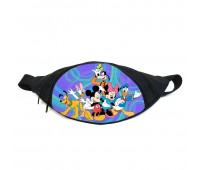 Поясная сумка бананка Микки Маус (GB-MM 012) Gear Bag черная