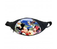 Поясная сумка бананка Микки Маус (GB-MM 013) Gear Bag черная