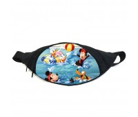 Поясная сумка бананка Микки Маус (GB-MM 014) Gear Bag черная