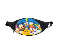 Поясная сумка бананка Микки Маус (GB-MM 015) Gear Bag черная