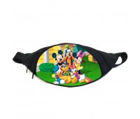 Поясная сумка бананка Микки Маус (GB-MM 018) Gear Bag черная