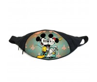 Поясная сумка бананка Микки Маус (GB-MM 019) Gear Bag черная