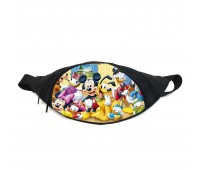 Поясная сумка бананка Микки Маус (GB-MM 020) Gear Bag черная