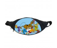 Поясная сумка бананка Скуби ду (GB-SBD02) Gear Bag черная