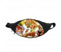 Поясная сумка бананка Скуби ду (GB-SBD06) Gear Bag черная