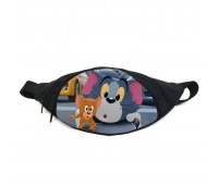 Поясная сумка бананка Том и Джерри (GB-TJ 013) Gear Bag черная