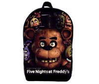 Рюкзак ФНАФ Аніматроніки 5 ночей з Фредді дитячий (Gear bag mini FNAF 01) чорний, 29 х 21 х 9 см