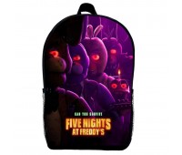 Рюкзак ФНАФ Аніматроніки 5 ночей з Фредді дитячий (Gear bag mini FNAF 06) чорний, 29 х 21 х 9 см