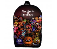 Рюкзак ФНАФ Аніматроніки 5 ночей з Фредді дитячий (Gear bag mini FNAF 08) чорний, 29 х 21 х 9 см