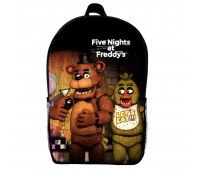 Рюкзак ФНАФ Аніматроніки 5 ночей з Фредді дитячий (Gear bag mini FNAF 09) чорний, 29 х 21 х 9 см