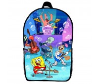 Рюкзак Губка Боб дитячий (Gear bag mini SB 08) чорний, 29 х 21 х 9 см
