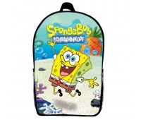 Рюкзак Губка Боб дитячий (Gear bag mini SB 020) чорний, 29 х 21 х 9 см