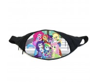 Поясная сумка бананка Мой маленький пони My little pony  (GB-MLP 021) Gear Bag черная