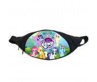 Поясная сумка бананка Мой маленький пони My little pony  (GB-MLP 024) Gear Bag черная
