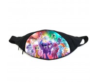 Поясная сумка бананка Мой маленький пони My little pony  (GB-MLP 026) Gear Bag черная
