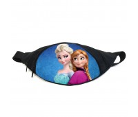 Поясная сумка бананка Холодное сердце Frozen (GB-FR 02) Gear Bag черная
