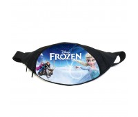 Поясная сумка бананка Холодное сердце Frozen (GB-FR 014) Gear Bag черная