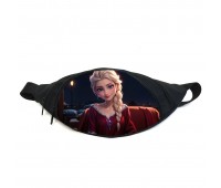 Поясная сумка бананка Холодное сердце Frozen (GB-FR 016) Gear Bag черная