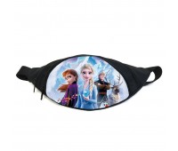 Поясная сумка бананка Холодное сердце Frozen (GB-FR 018) Gear Bag черная