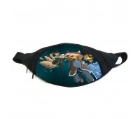 Поясная сумка бананка Аватар Легенда о Корре (GB LK -011) Gear Bag черная