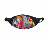 Поясная сумка бананка Футурама (GB-F 04) Gear Bag черная