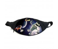 Поясная сумка бананка Футурама (GB-F 06) Gear Bag черная