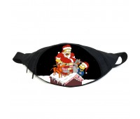 Поясная сумка бананка Симпсоны (GB-simpsons 04) Gear Bag черная