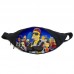 Поясная сумка бананка Симпсоны (GB-simpsons 013) Gear Bag черная