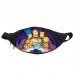 Поясная сумка бананка Симпсоны (GB-simpsons 020) Gear Bag черная