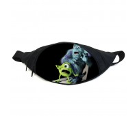 Поясная сумка бананка Корпорация Монстров (GB-MC 04) Gear Bag черная